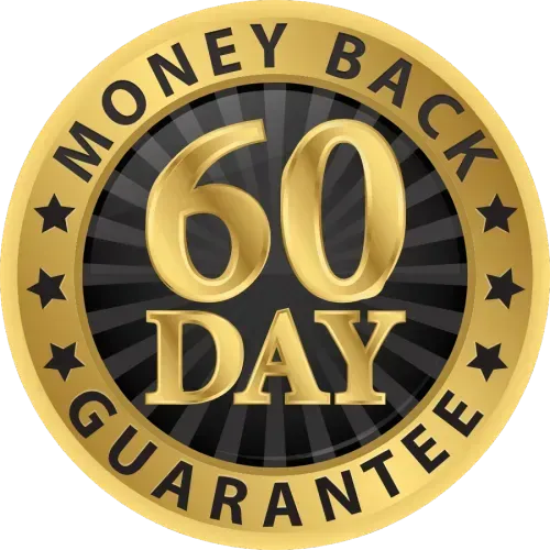60-day money-back guarantee with The Lost Generator purchase