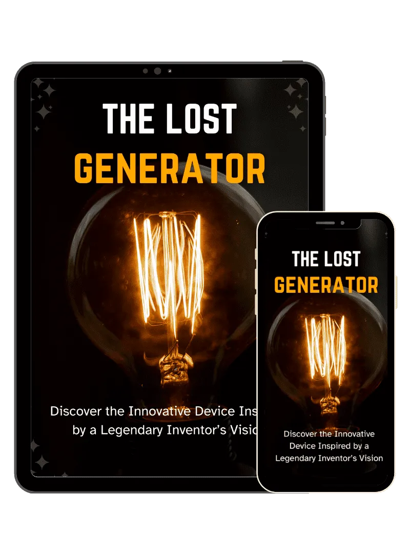 Step-by-step guide of The Lost Generator converting renewable energy into electricity